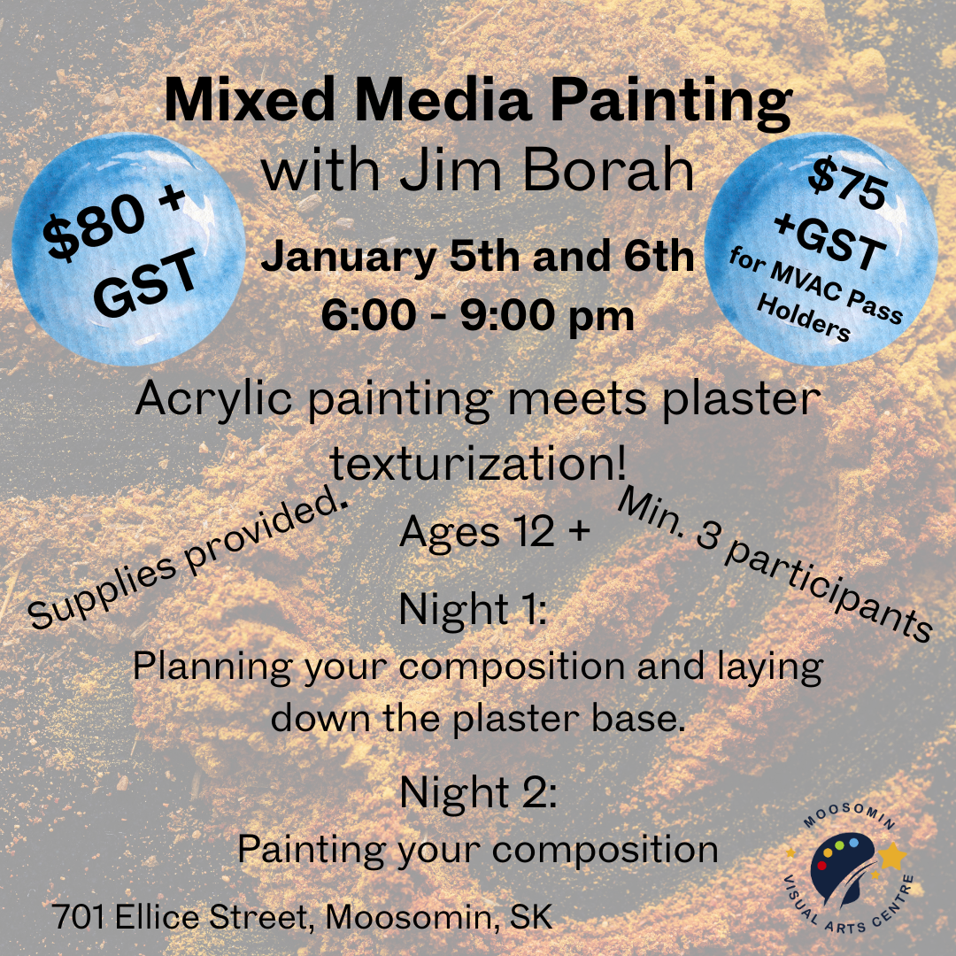 Mixed Media Painting with Jim Borah