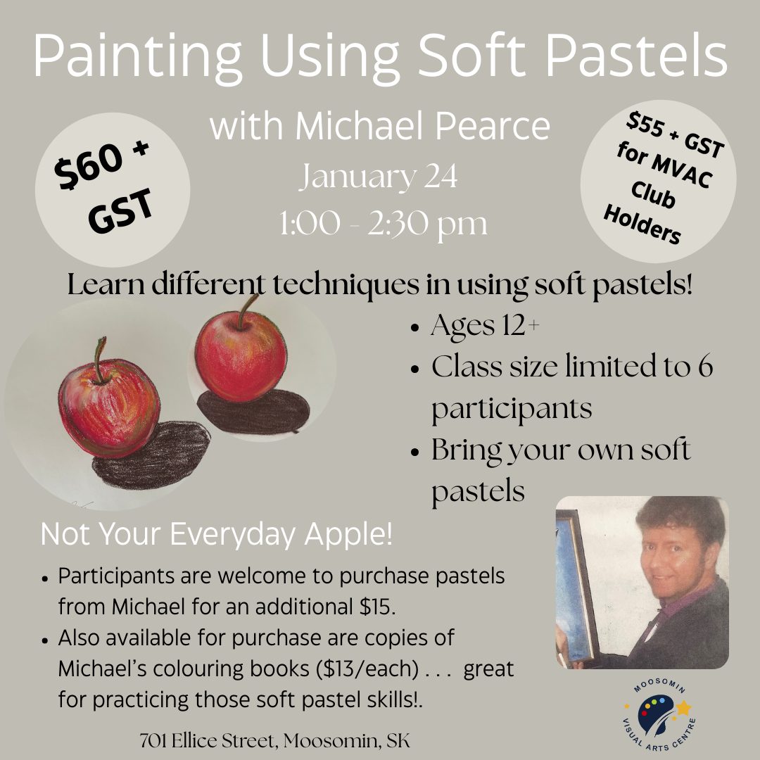 Painting Using Soft Pastels with Michael Pearce