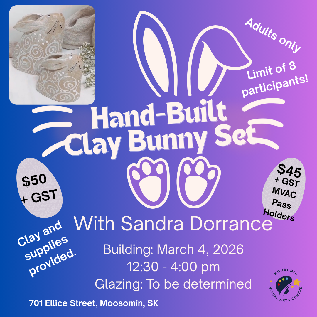 Hand-Built Clay Bunny Set with Sandra Dorrance