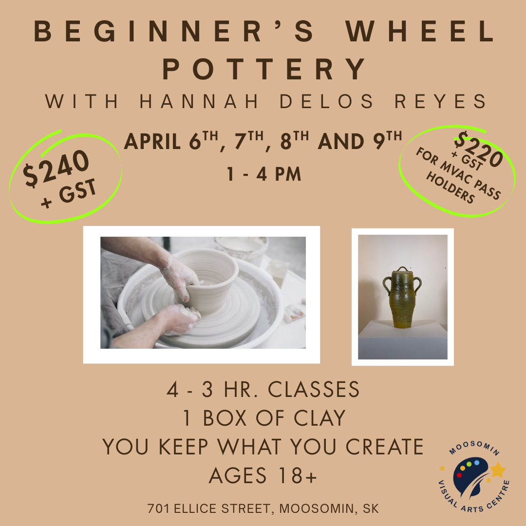 Beginner's Wheel Pottery with Hannah Delos Reyes