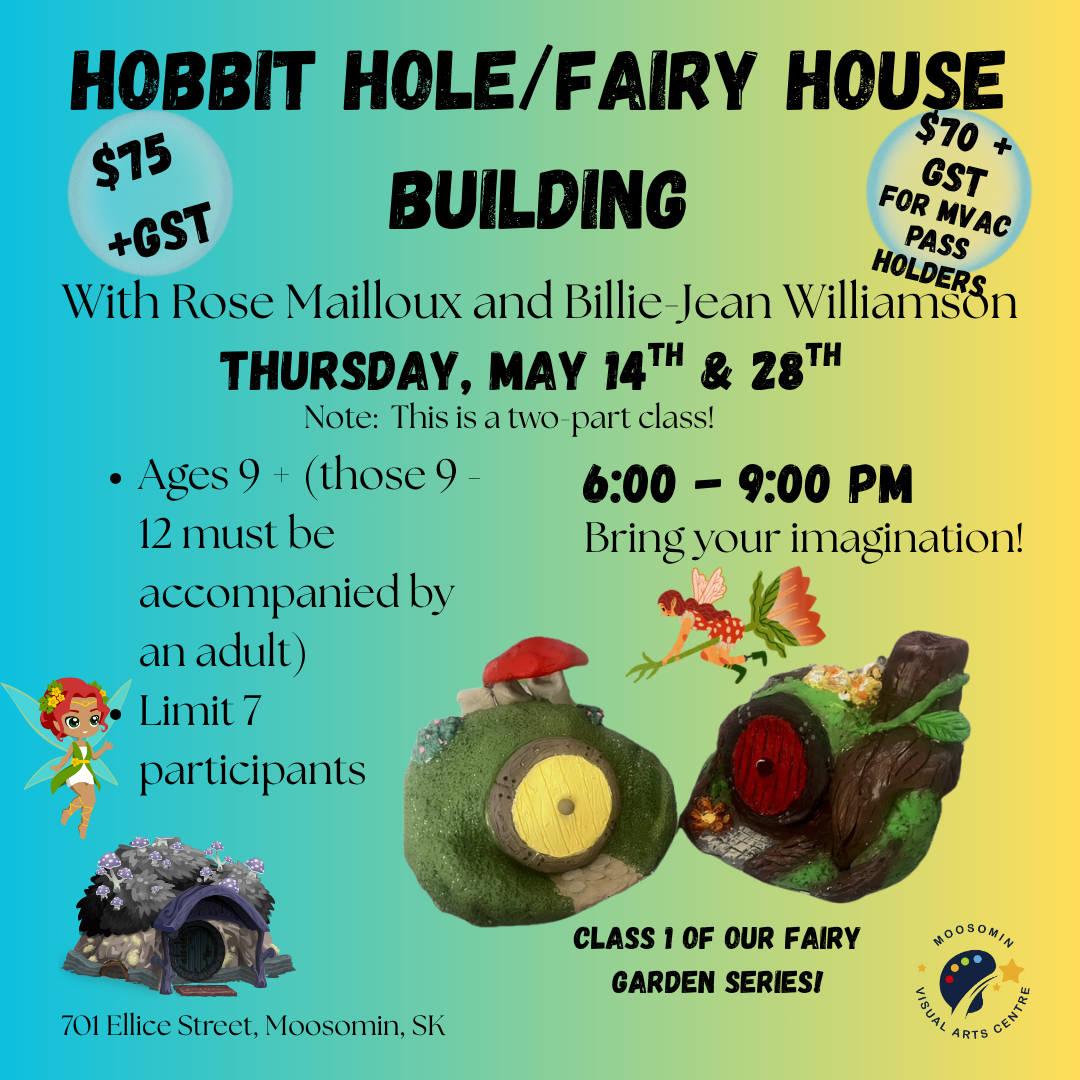 Hobbit Hole/Fairy House Building with Rose Mailloux and Billie Jean Williamson