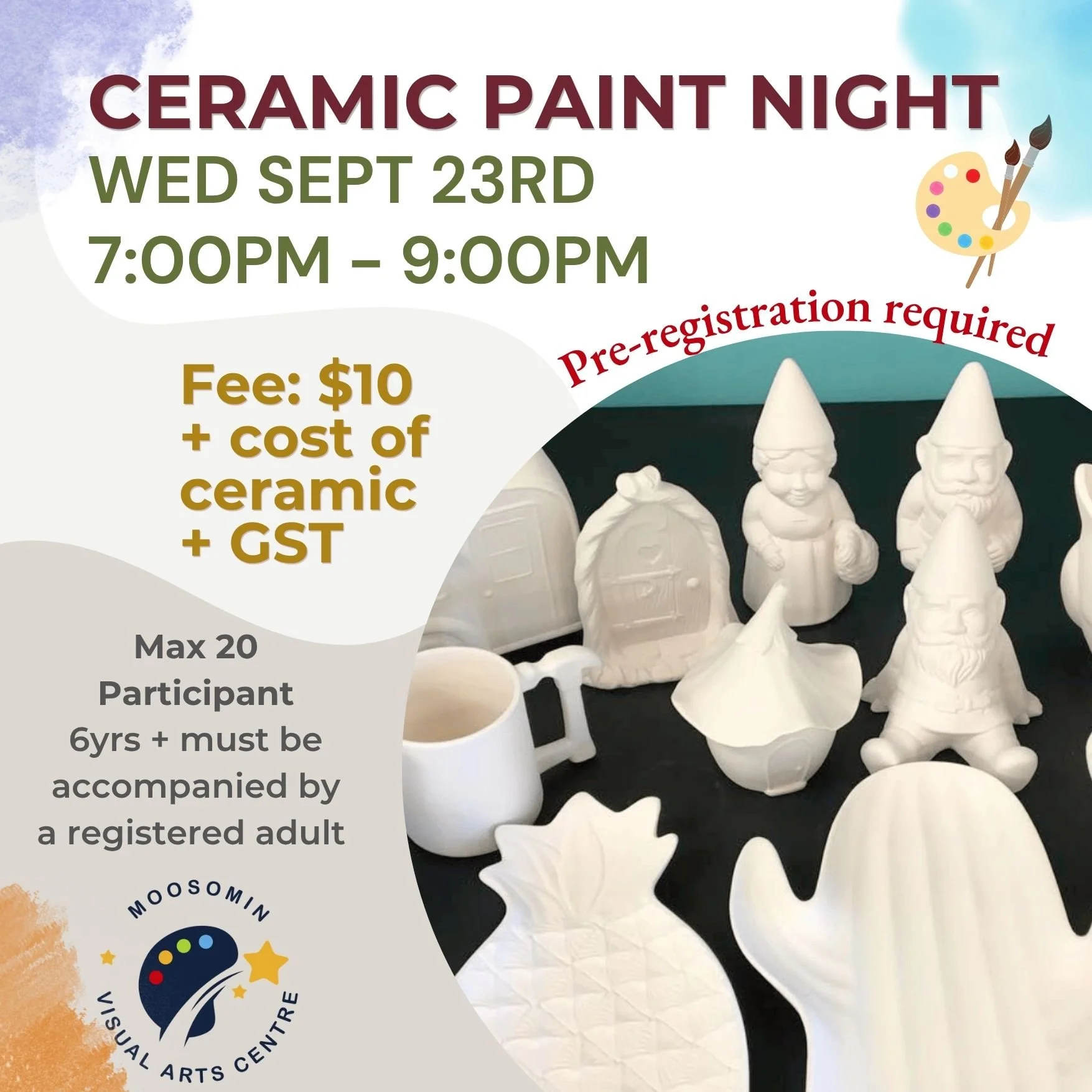 Ceramic Paint Night