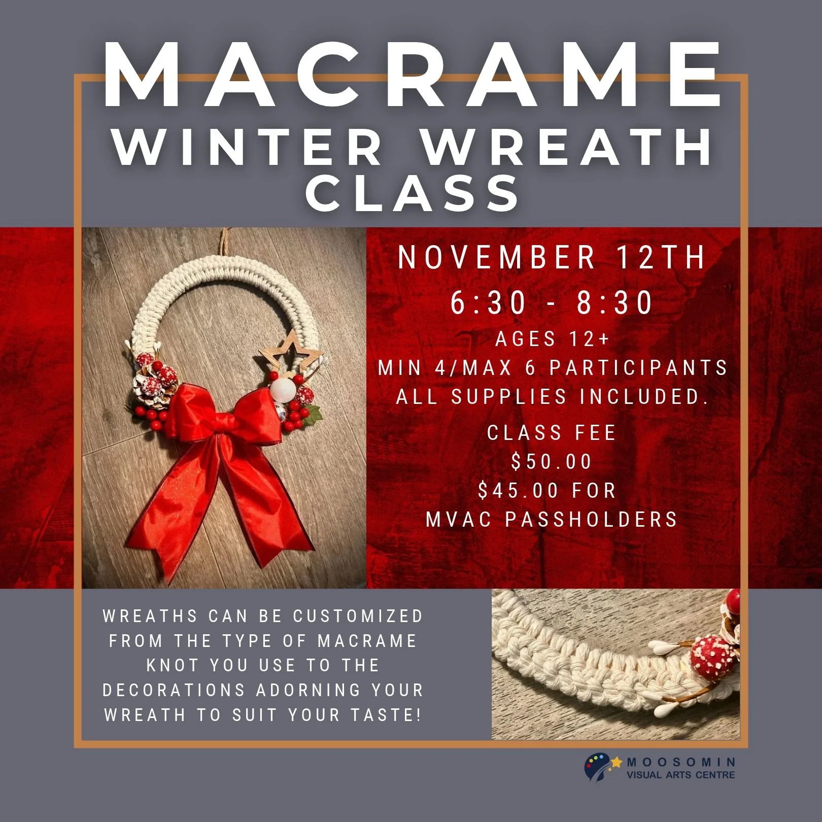 Macrame Holiday Wreath with Chelsea Doane