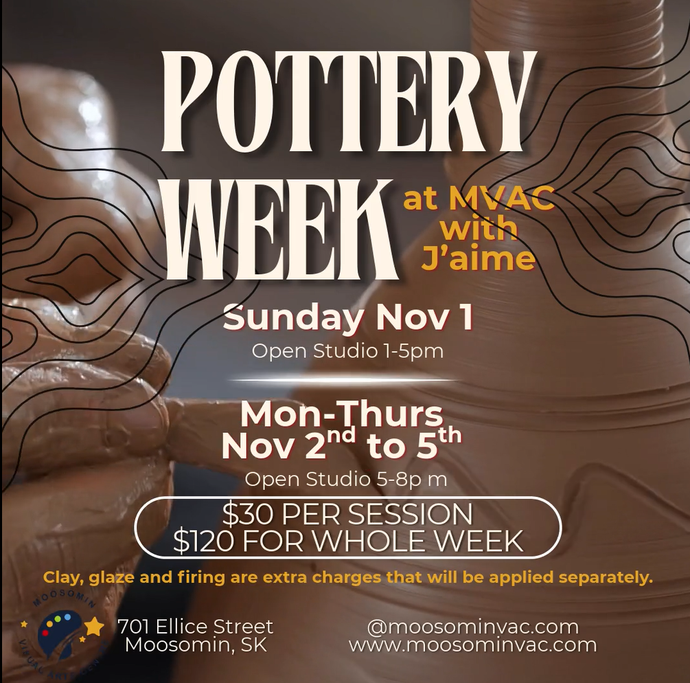 Pottery Week at MVAC with J'aime