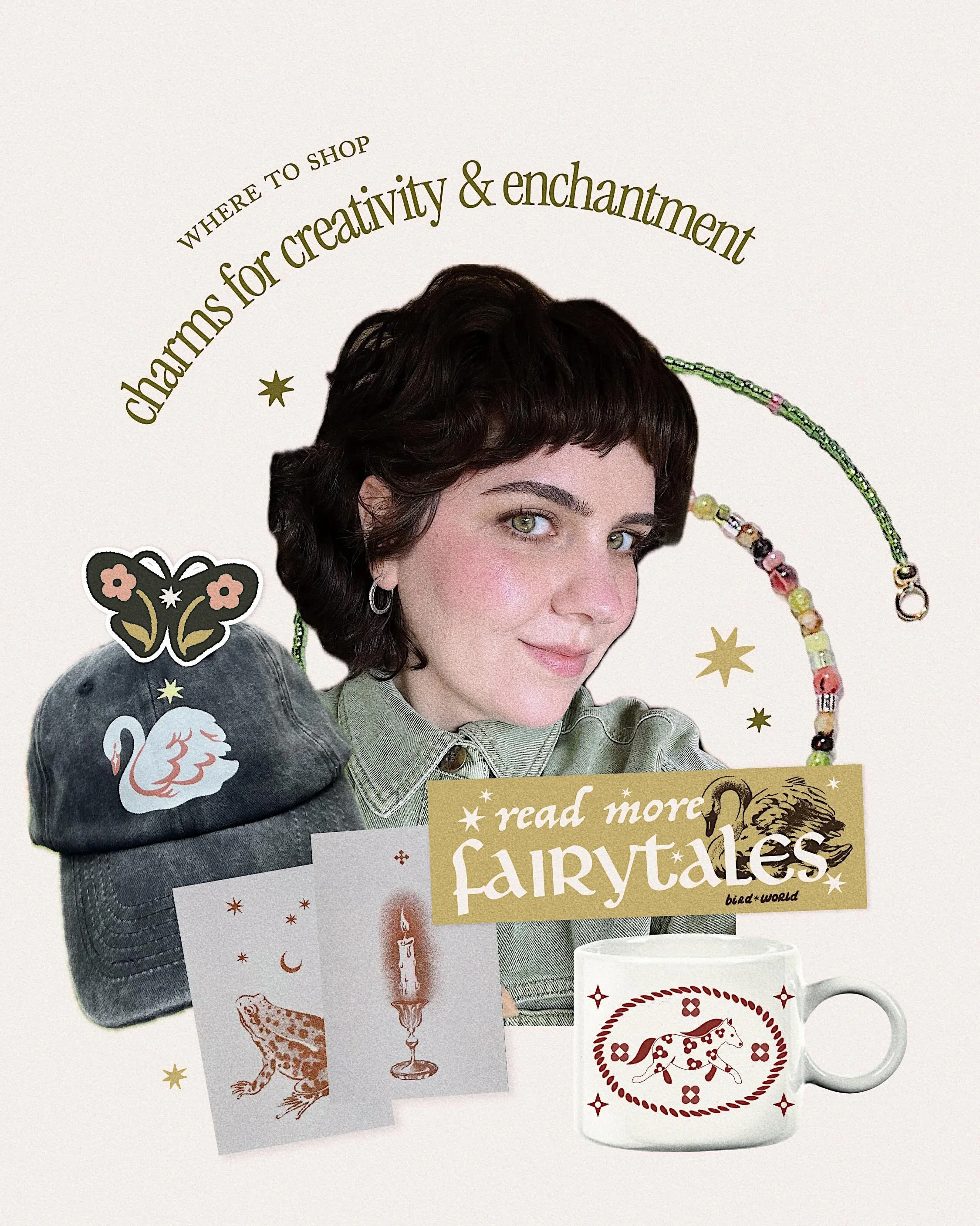 offerings to enchant &amp; inspire our daily rituals 💫 in the old stories, our hero often recieved a charm that protects and emboldens, or reminds them of who they really are. think of me as the hedgewitch with charms to aid you on our journey 🌝🐚?