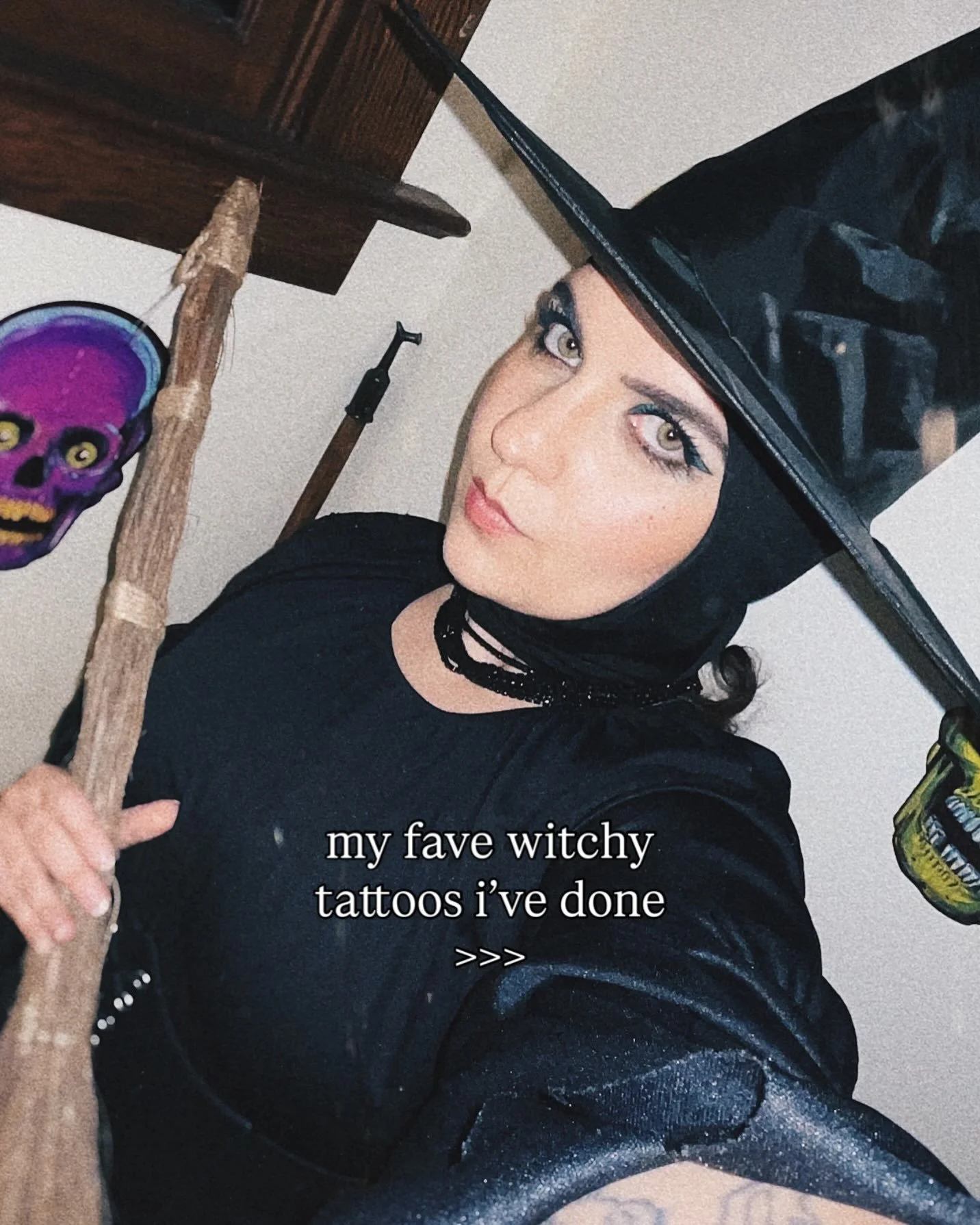 a little bippity boppity for your feed, just in case your halloween spirit is in the gutter this year (like mine is) 👻