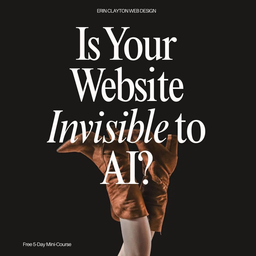 You can wear the loudest boots in the room. You can have a stunning logo. You can have a colour palette that stops the scroll.

But if your website copy is vague, you are still invisible to the machines that matter.

Here is the hard truth about 2026