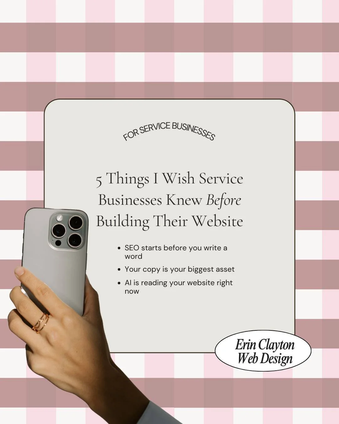 If getting your website found has felt totally overwhelming &mdash; you're not alone and you're not behind.

Most service businesses and consultants have websites that look great, but were never built to be found. Not by Google. And definitely not by