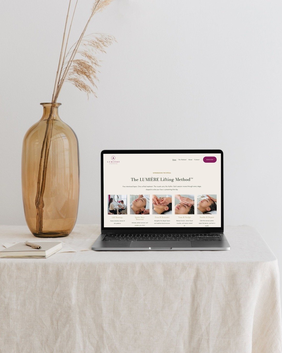 If you've been looking for a facial experience that treats your skin seriously, I want to introduce you to Marvice MacLean and the Lumi&egrave;re Lifting Method&trade;.

Marvice has spent over a decade developing a non-surgical lifting approach that'