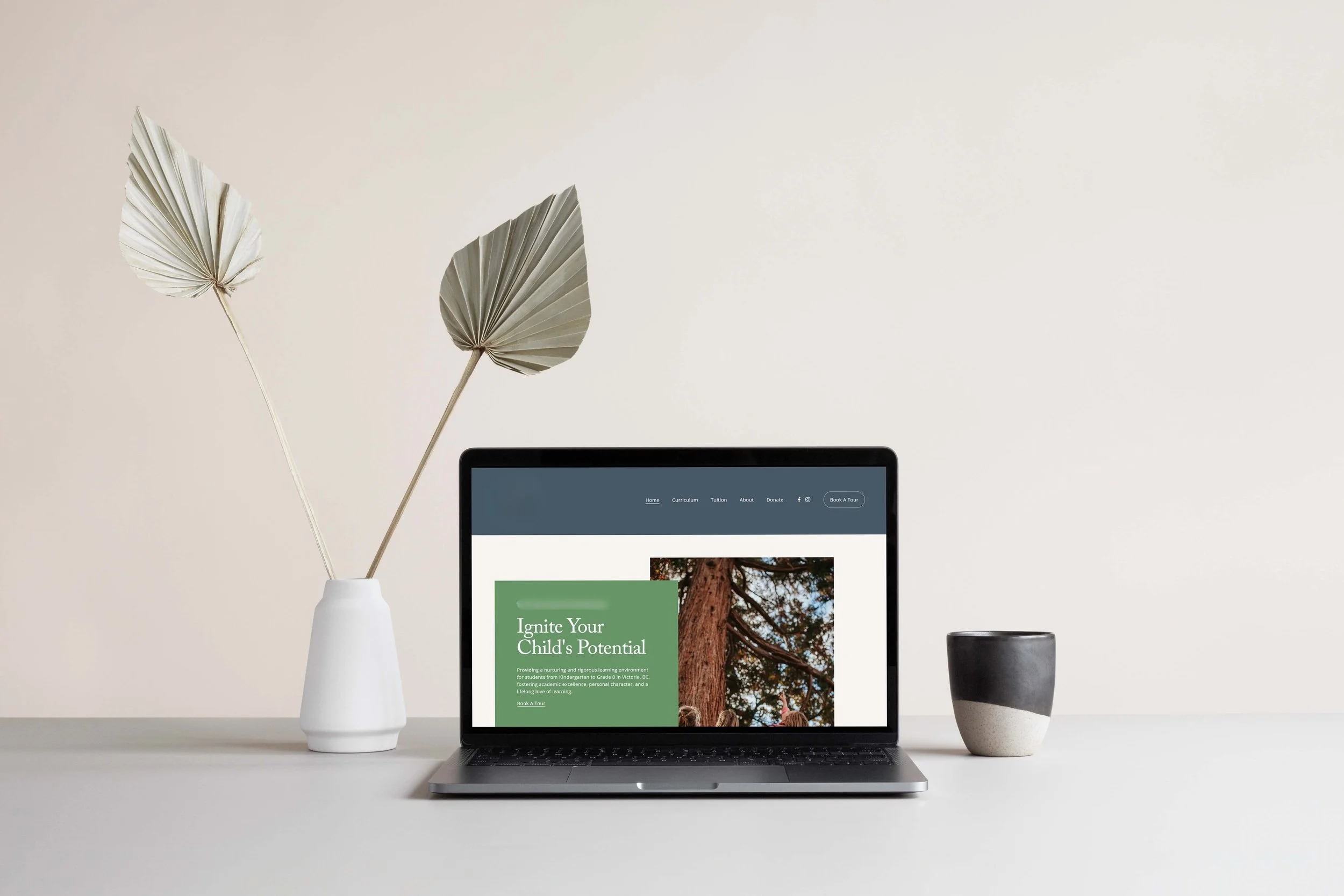 Squarespace Website Design for Private Schools