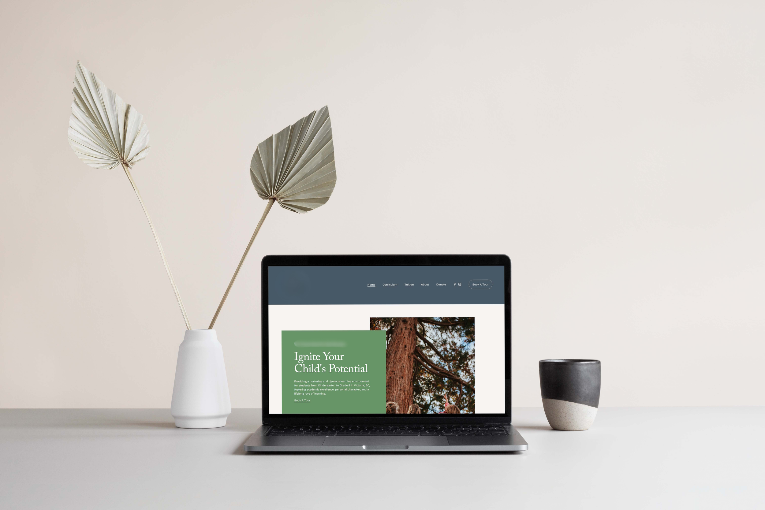 Web Design for British Columbia Private School