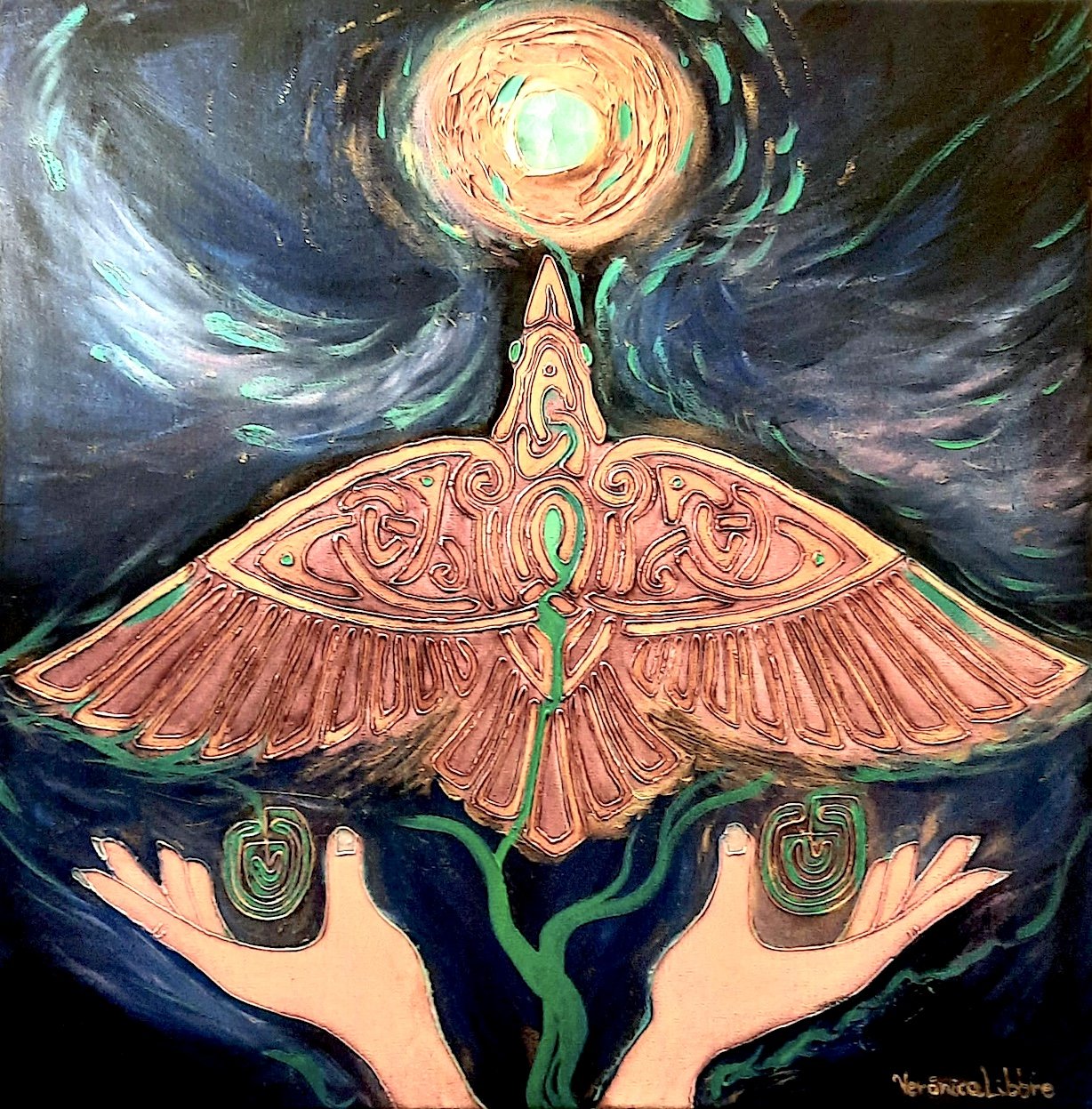 Tableau huile et acrylique Elévation .jpeg