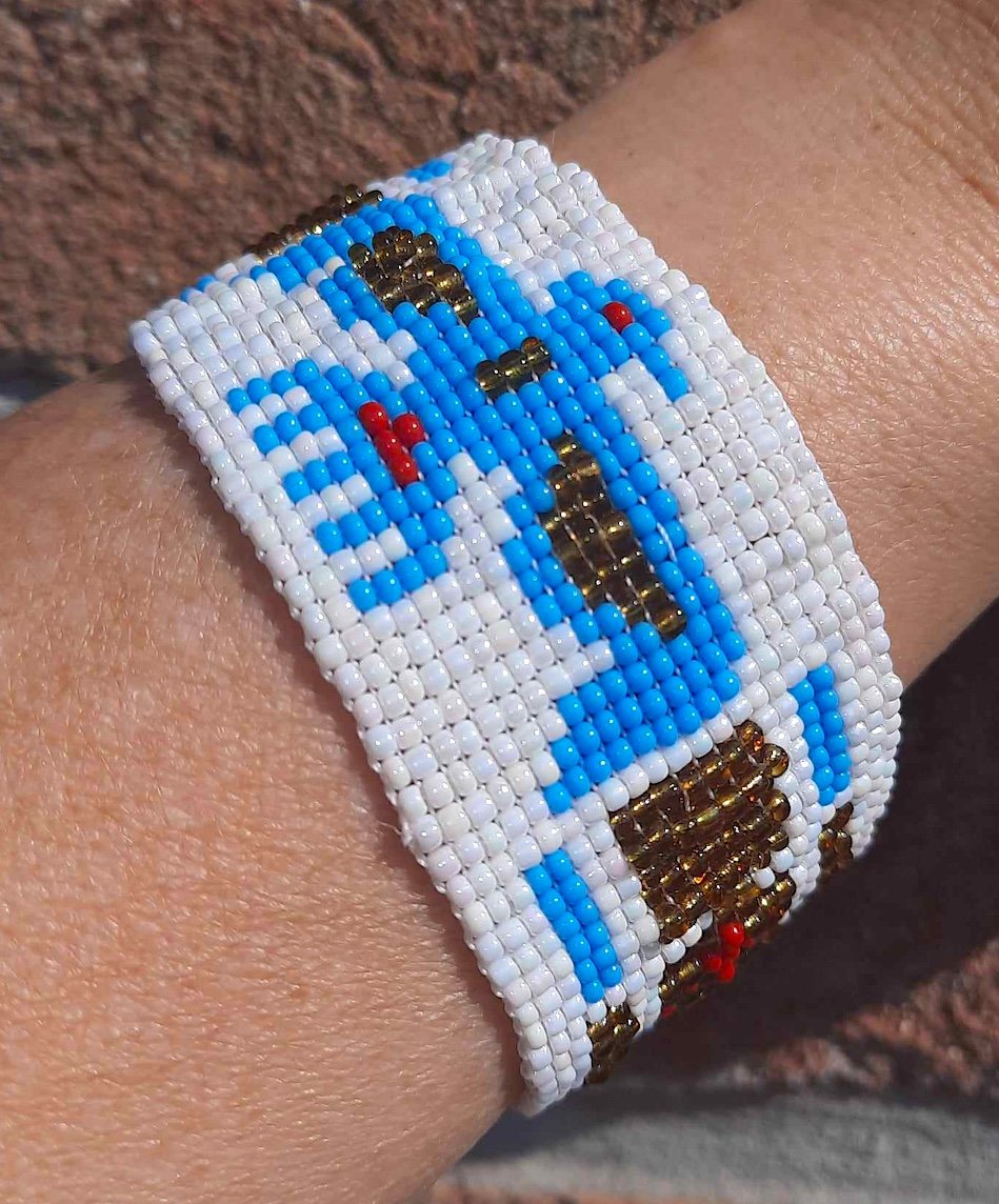 Bracellet tissé aigle .jpeg