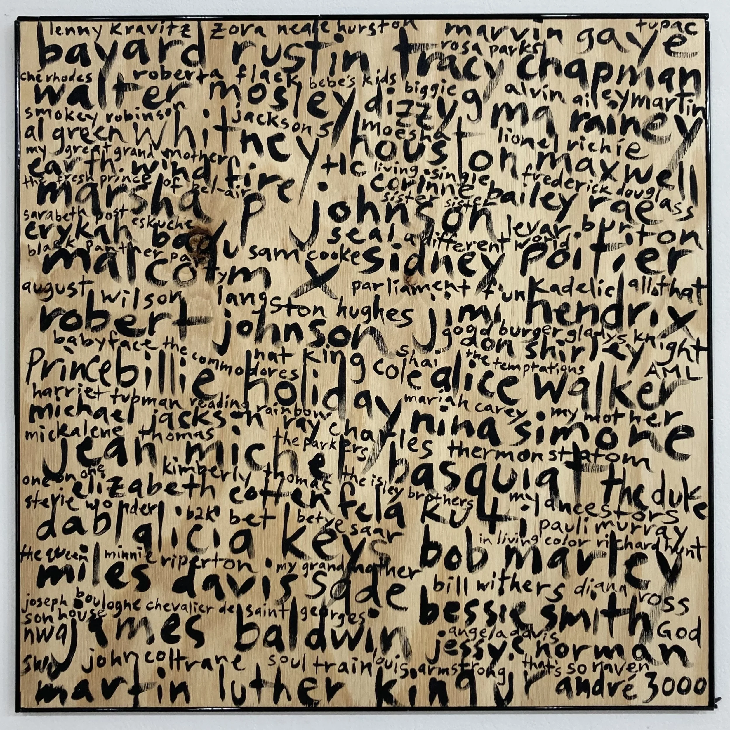 Influence / 2025 / 24 x 24 in