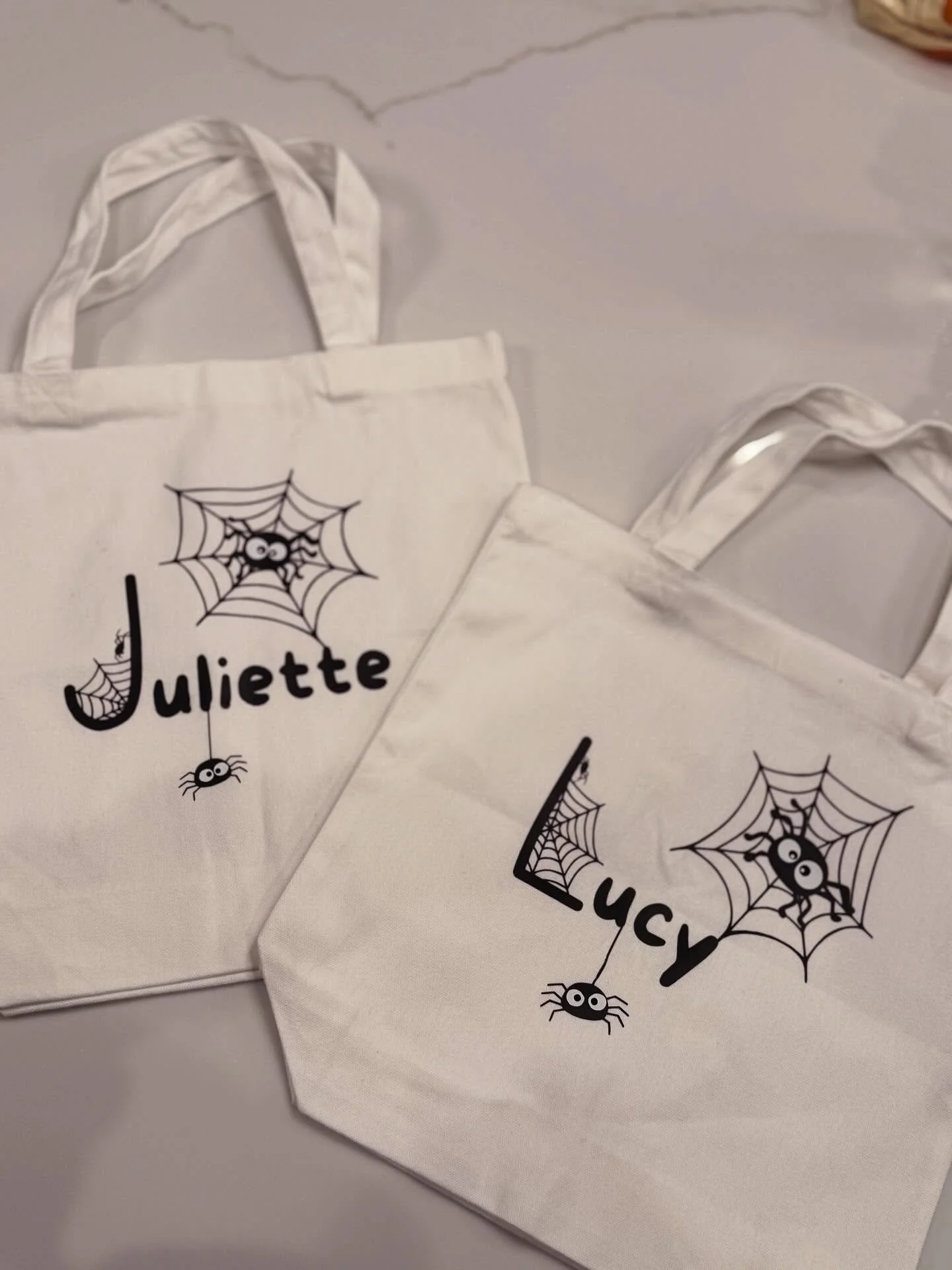 Custom trick or treat bags hittin' the print shop tomorrow. Make sure to grab yours! 🕸️
.
.
.
.
#lindseymoralesdesign