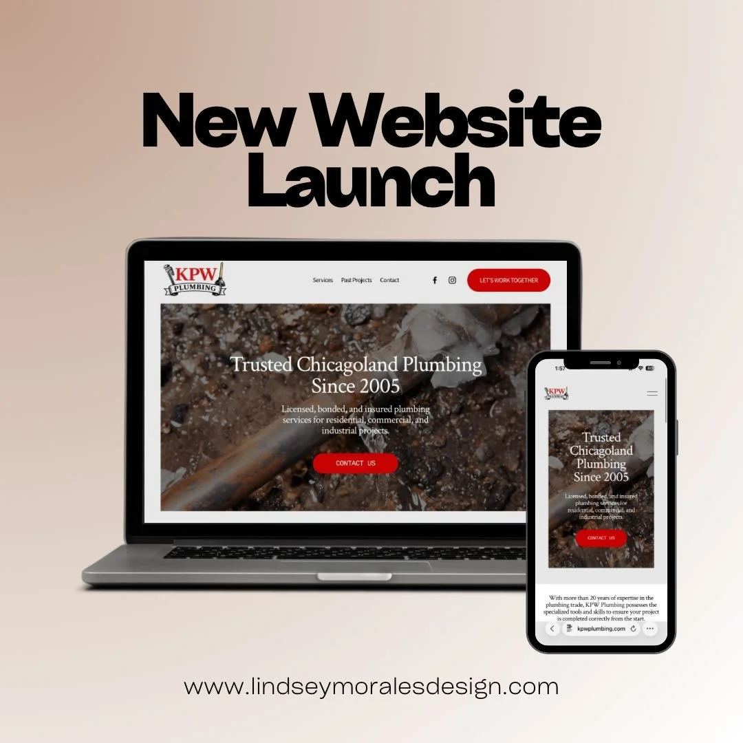 Not every business needs a website that tries to do it all.

When Kevin from @kpwplumbing came to me, he had one request: don&rsquo;t make it look like every other big-box plumbing company.

So I kept it simple with clean graphics, clear calls-to-act