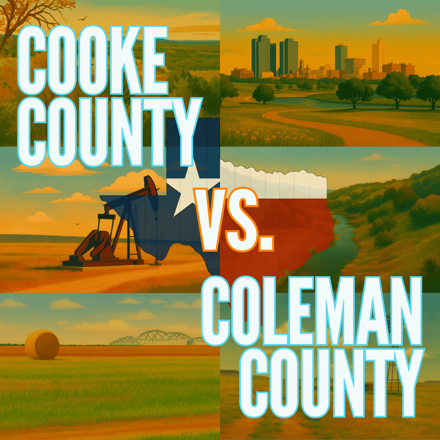 Cooke County vs. Coleman County