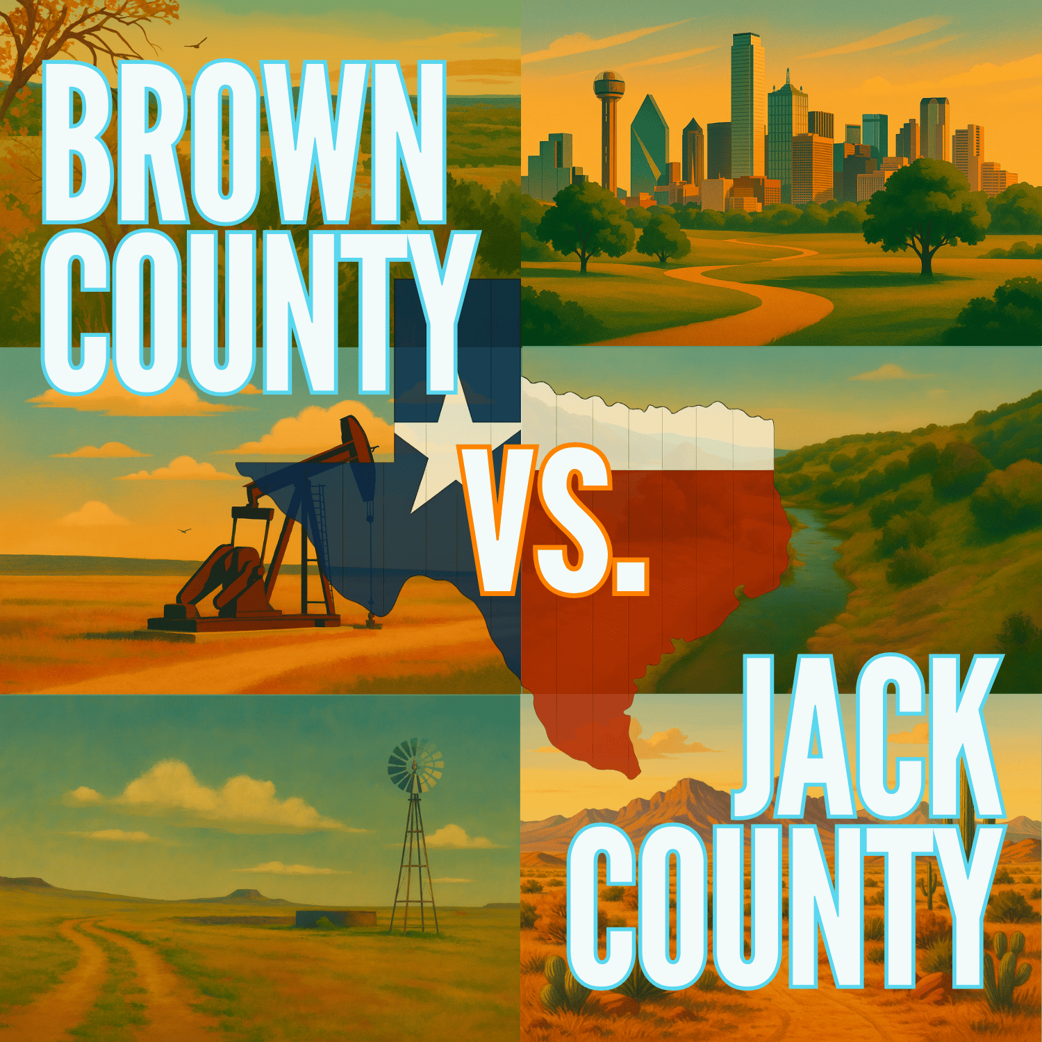Brown County vs. Jack County