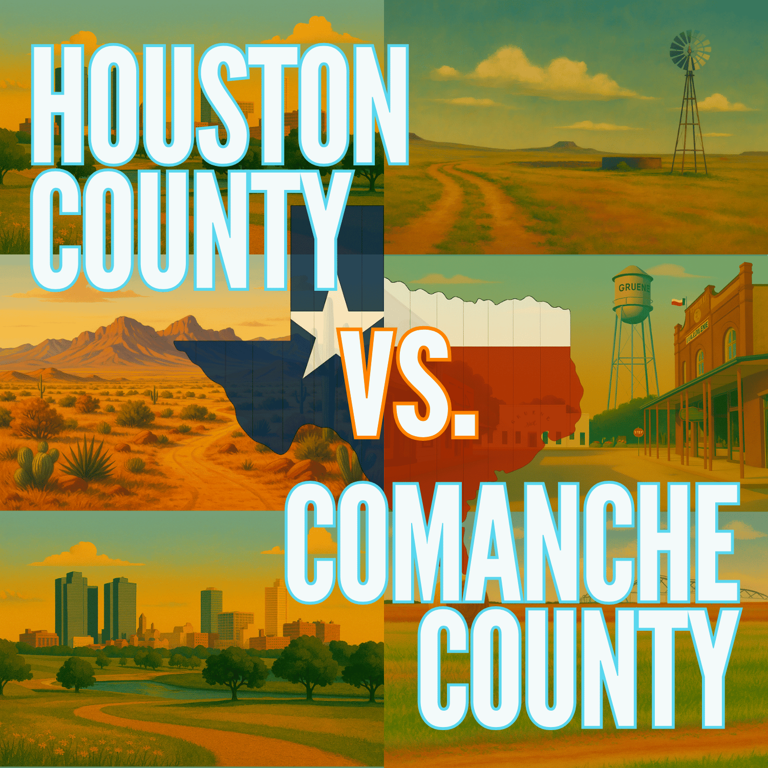 Houston County vs. Comanche County