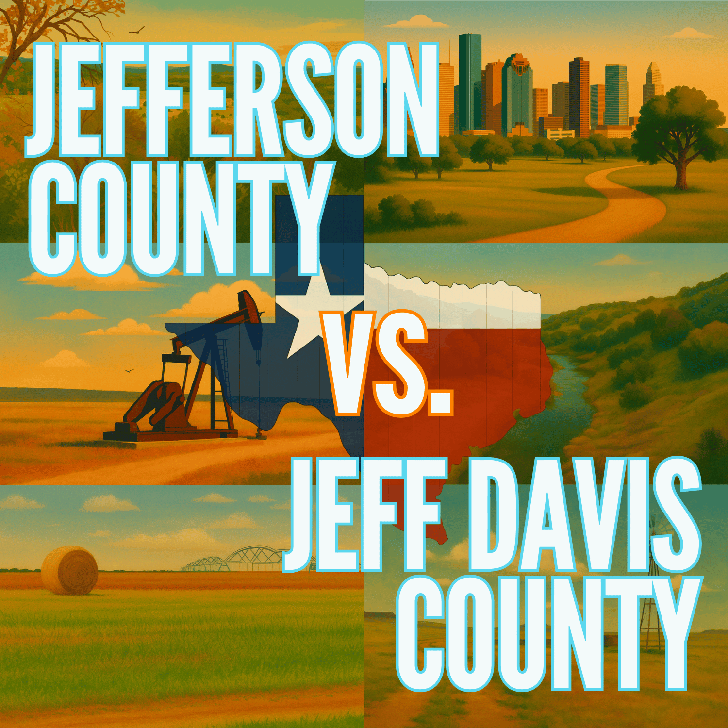 Jefferson County vs. Jeff Davis County