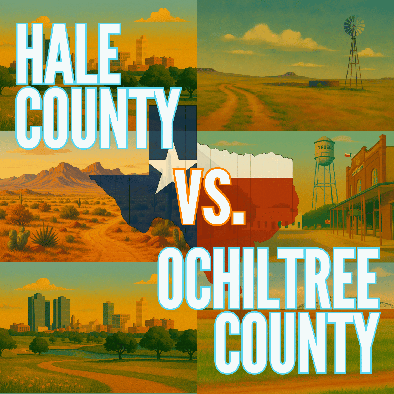 Hale County vs. Ochiltree County