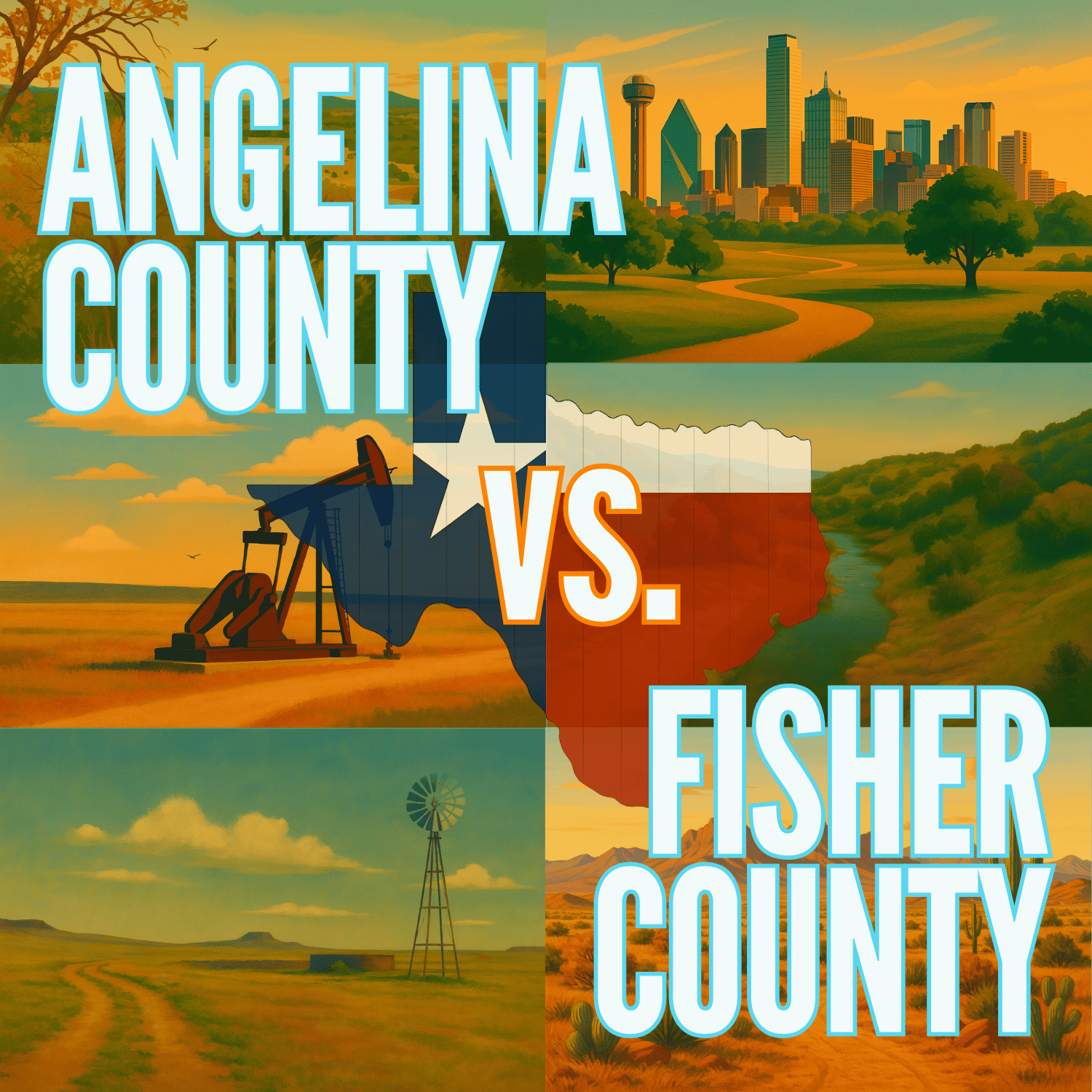 Angelina County vs. Fisher County