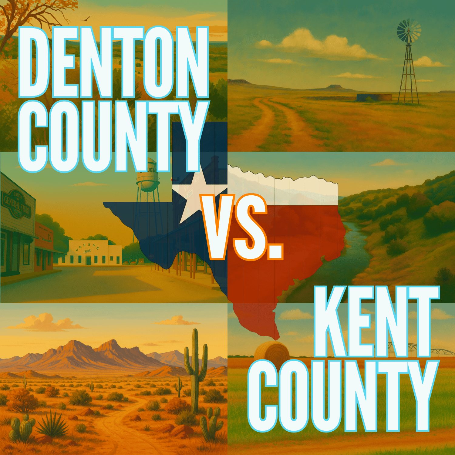 Denton County vs. Kent County