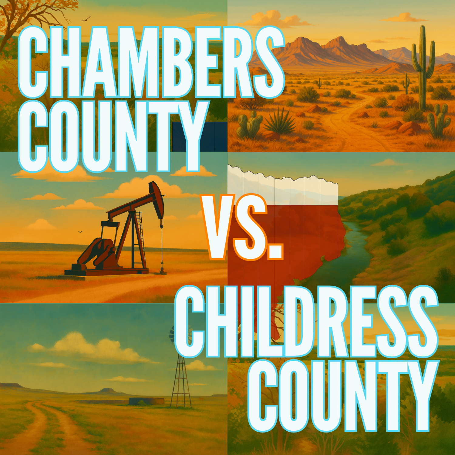 Chambers County vs. Childress County
