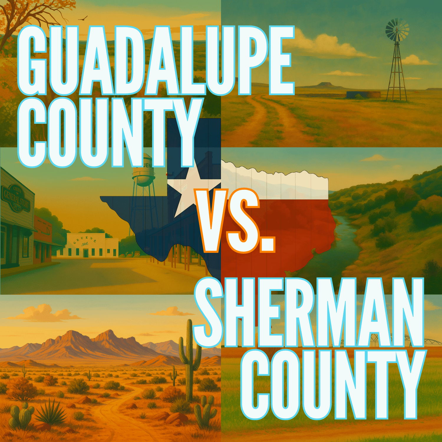 Guadalupe County vs. Sherman County