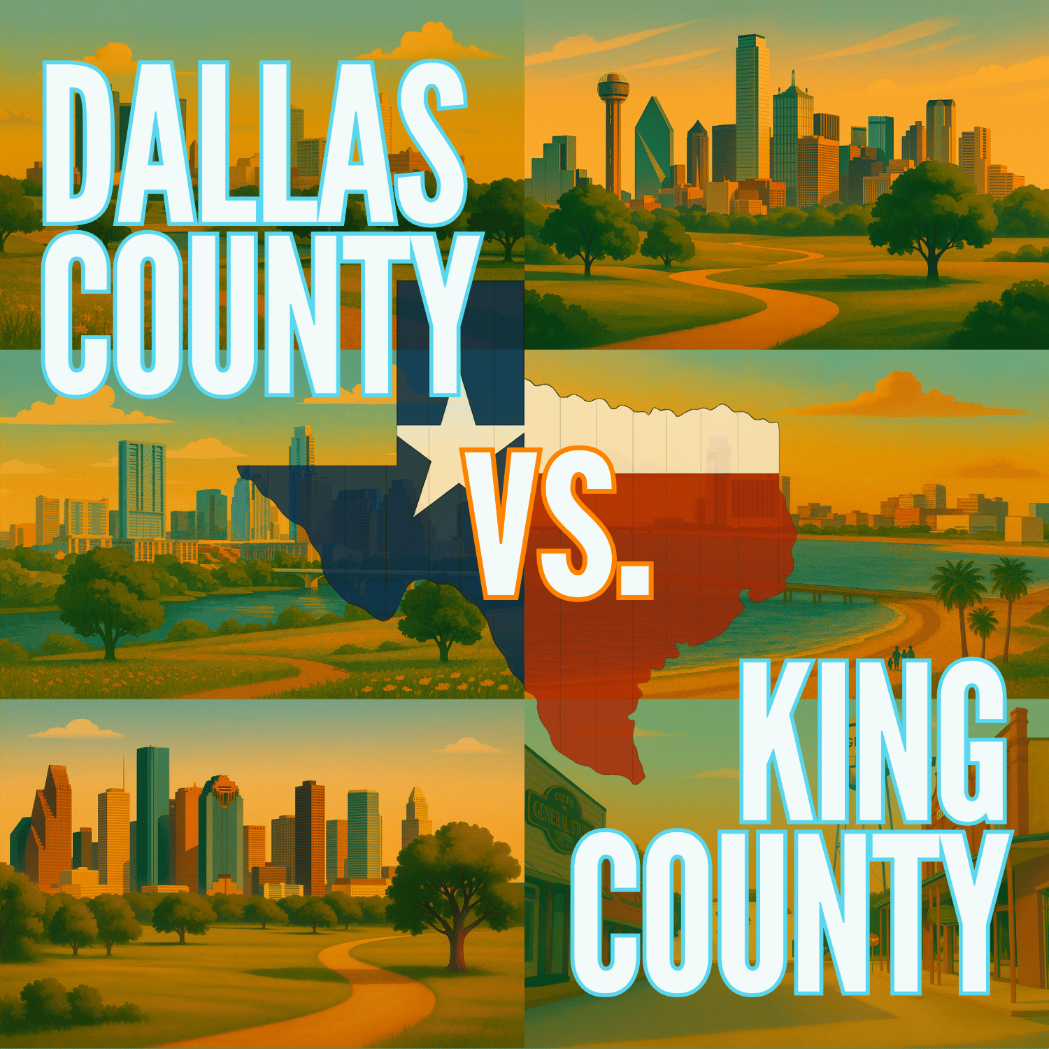 Dallas County vs. King County