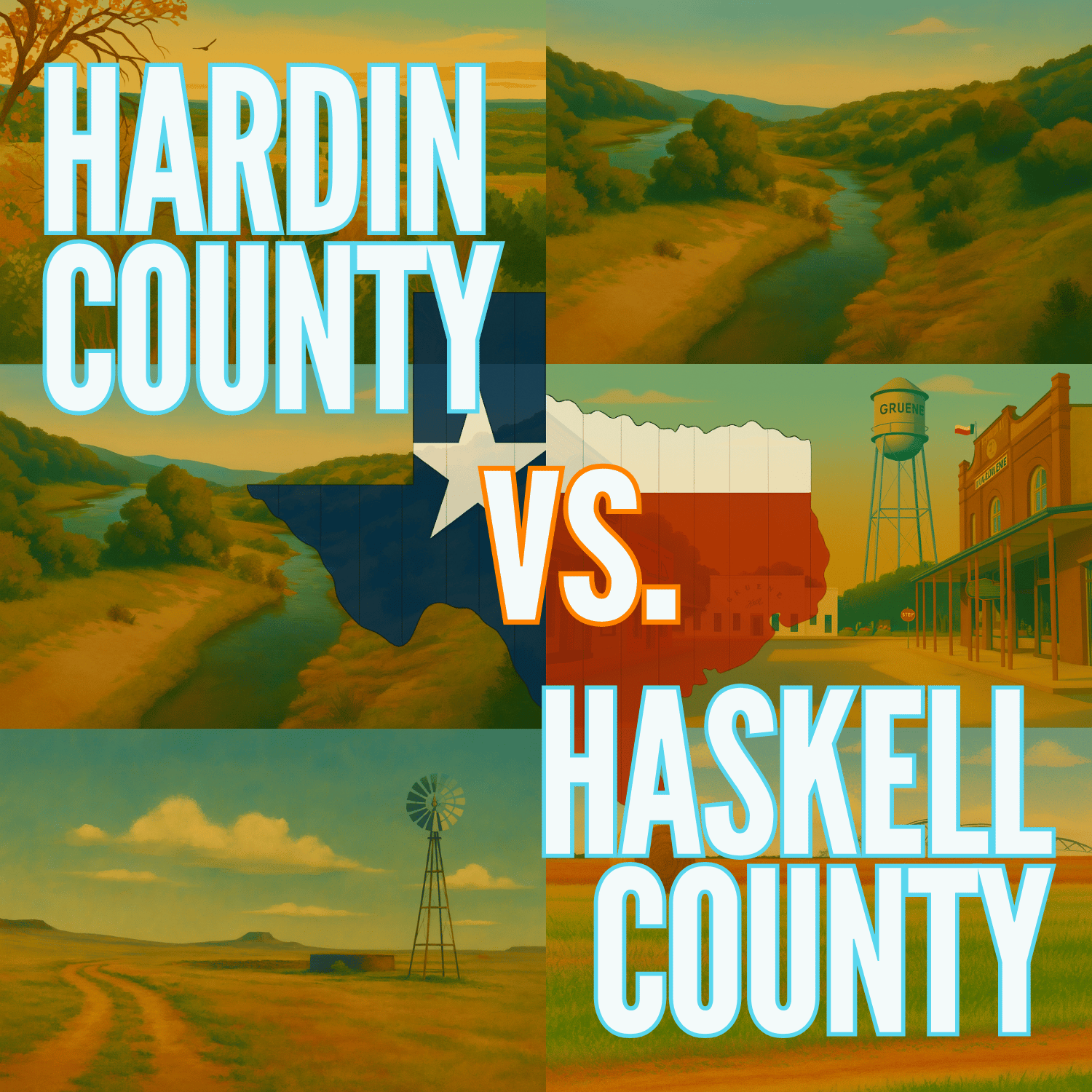 Hardin County vs. Haskell County