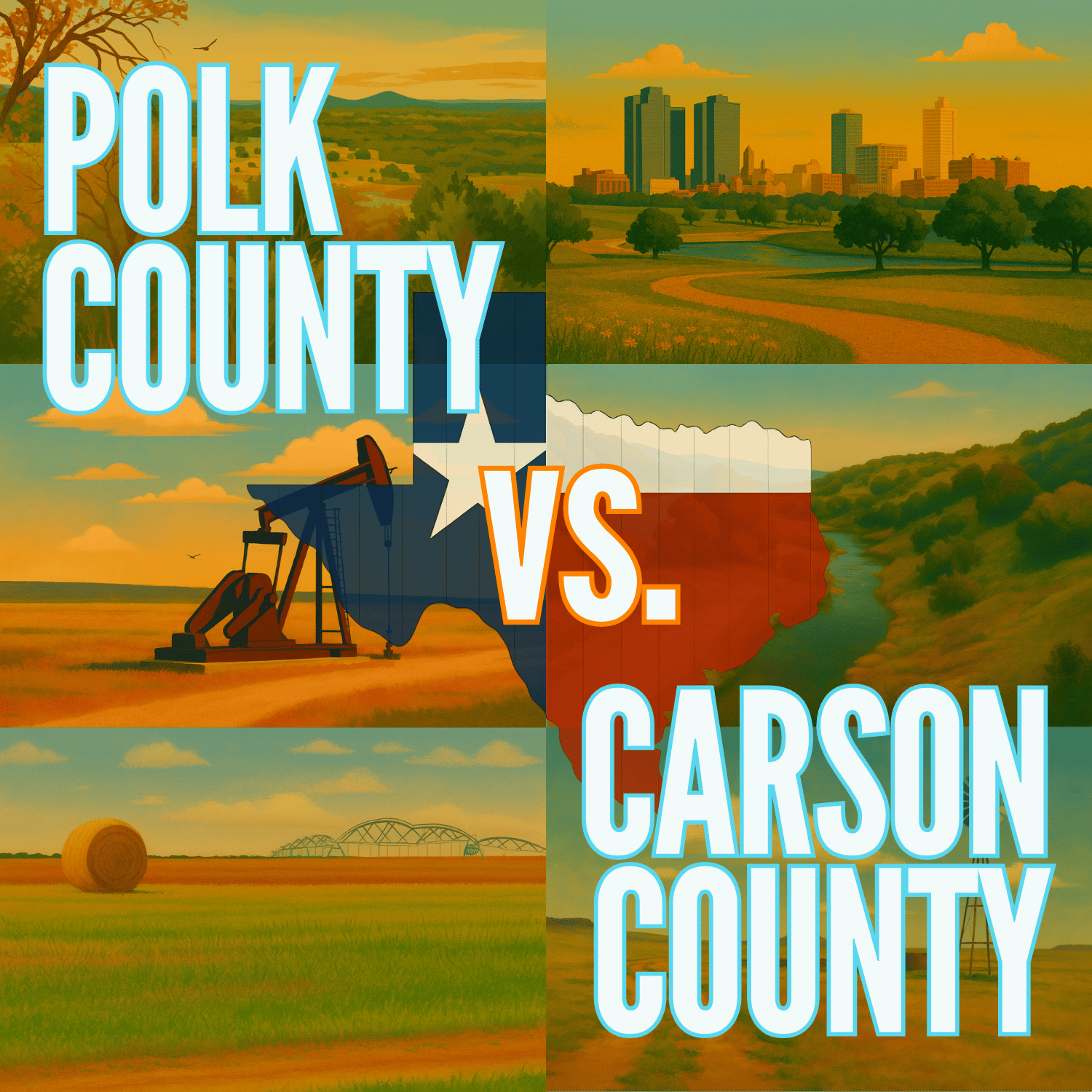 Polk County vs. Carson County