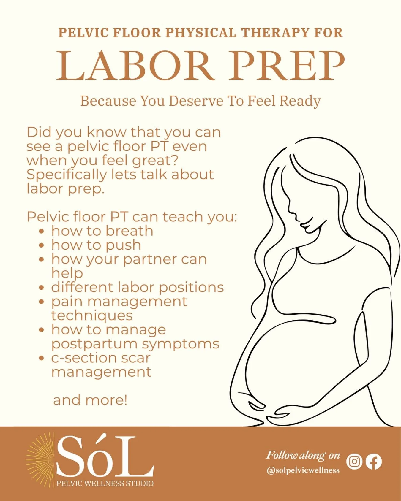 Labor prep is one of my absolutely favorite things to do with patients because it is so empowering!! Plus every woman should go into labor feeling ready and prepared. Think of labor like a marathon, you would never run a marathon without training for