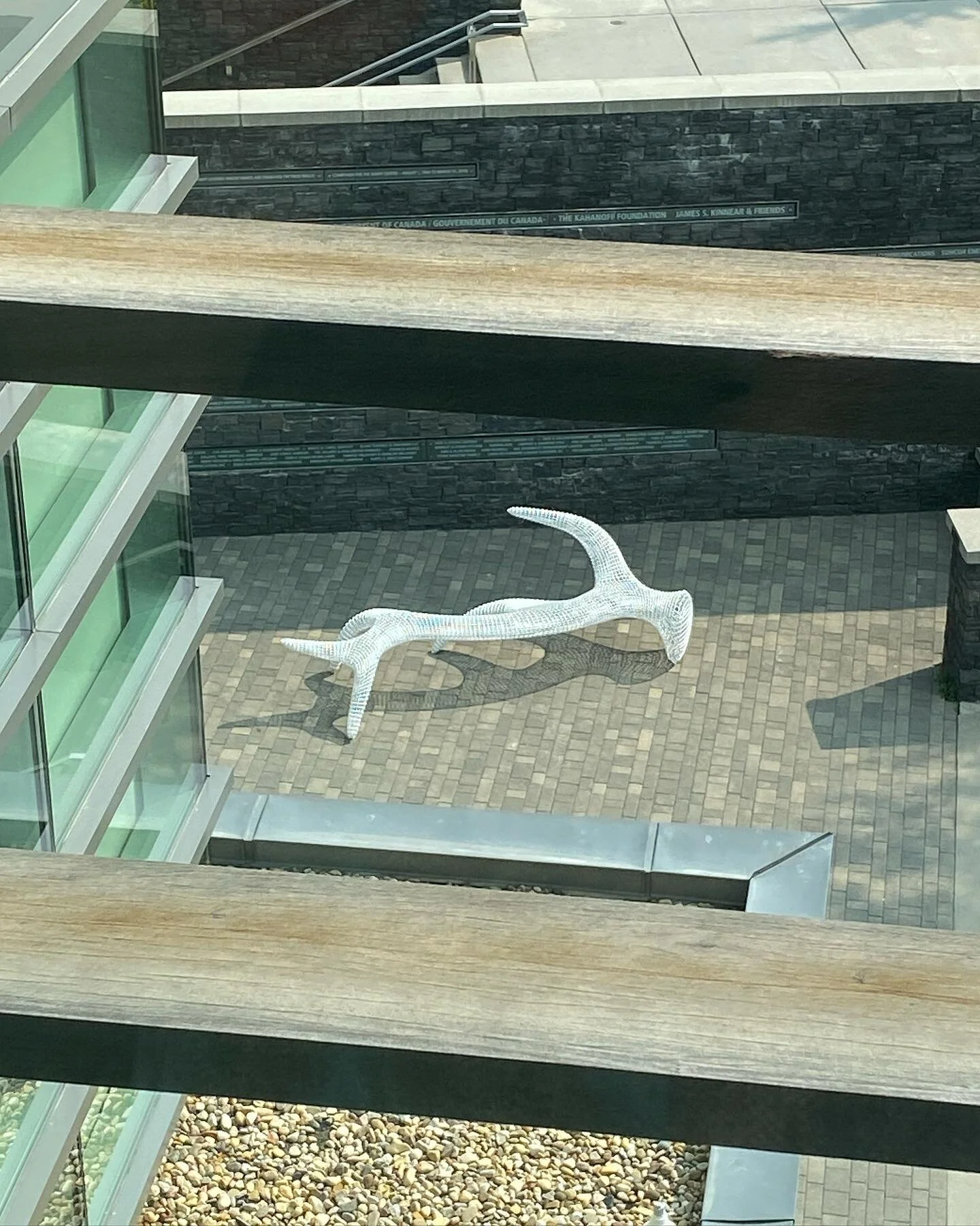 👀 will it come alive ?
* update! It is a bench!! *