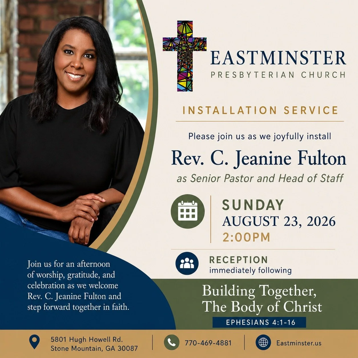 Installation of Rev. Jeanine Fulton