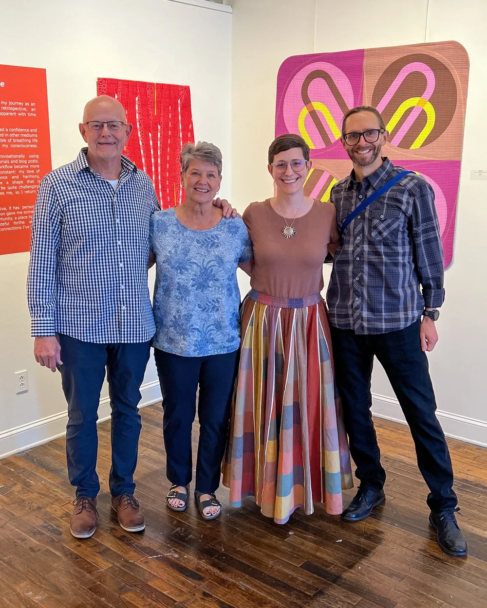 Me with my parents and Brent