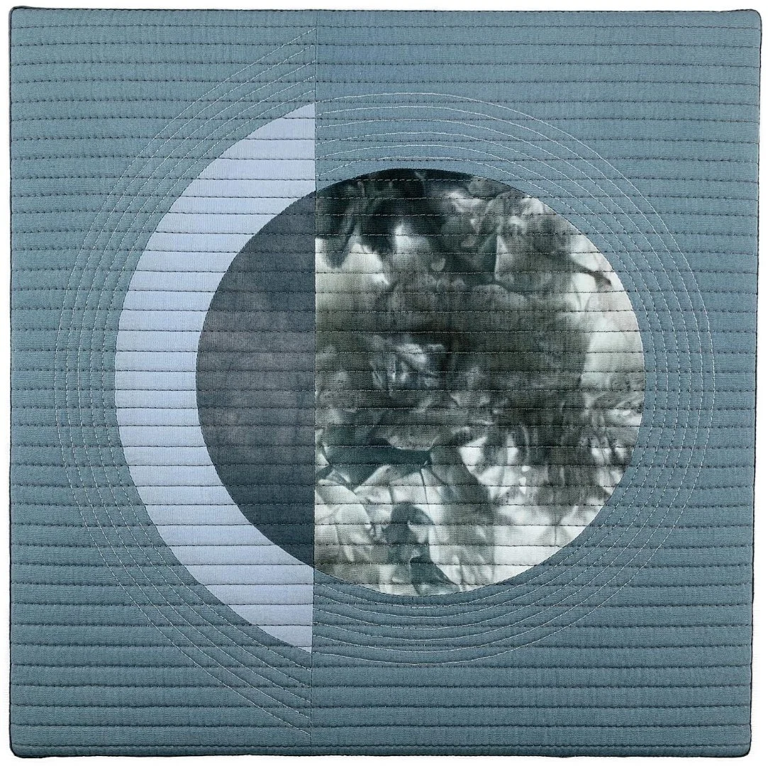 Lunar Swirl, 2022, 12" x 12" 