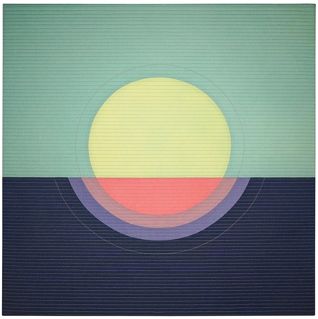 Sun Dip, 2023, 24" x 24"