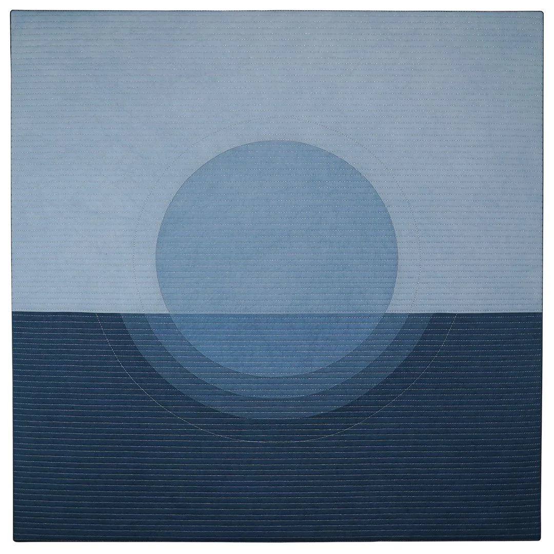 Winter Blues, 2023, 24" x 24"