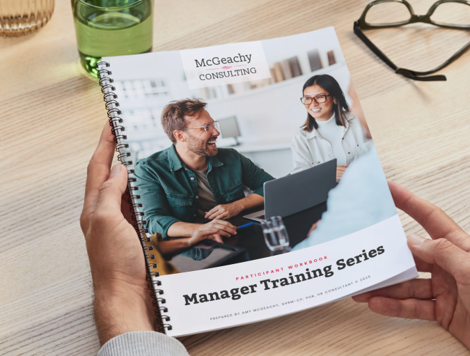 Manager Training Series Workbook