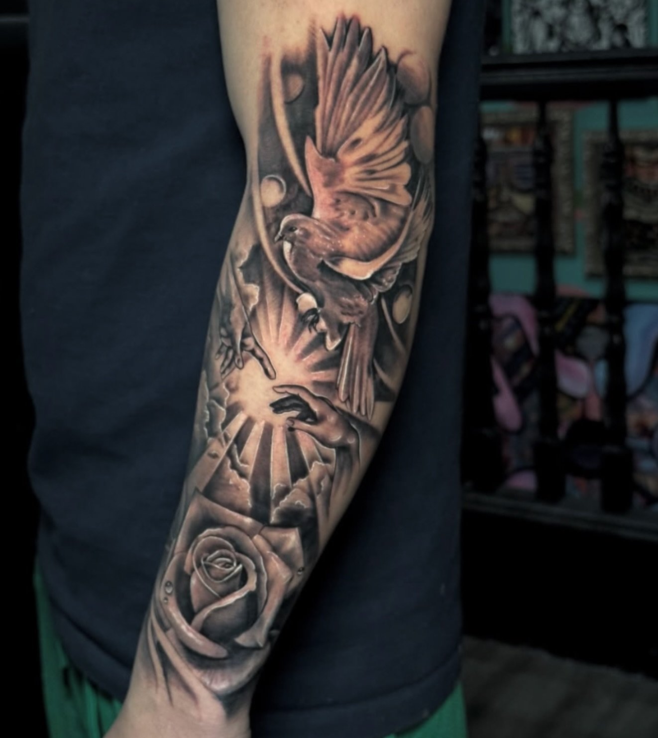 Check out this creation of Adam piece our new artist @luigitattoolife did! Message him directly to get on his books 🔥