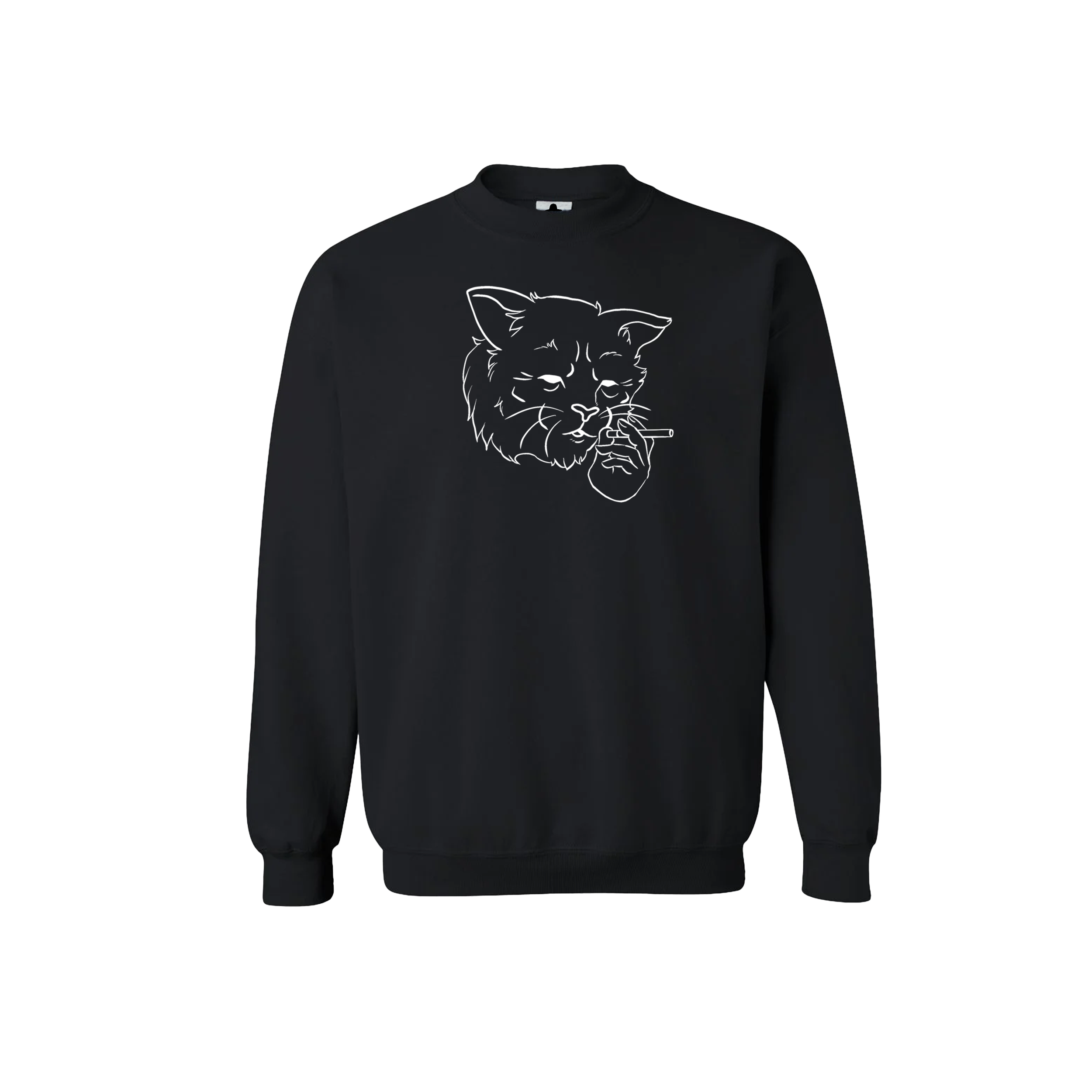 Nine to Five Black Crewneck.png