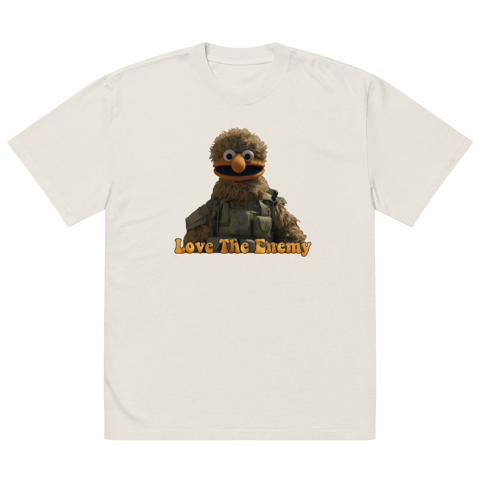 "Love the Enemy" Oversized Tee