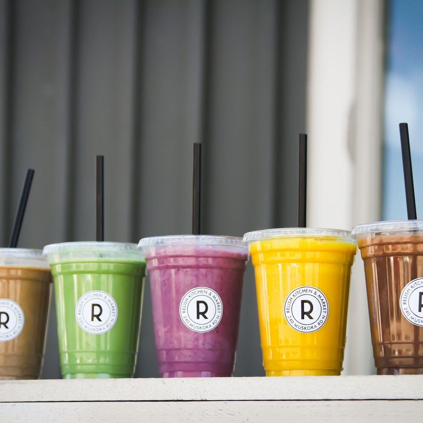 Smoothie season is back 🍌 and our lineup is bright as ever! Order off our classics menu, or craft your own for the perfect smoothie experience. ⁠
⁠
#relishmuskoka #smoothies #muskoka