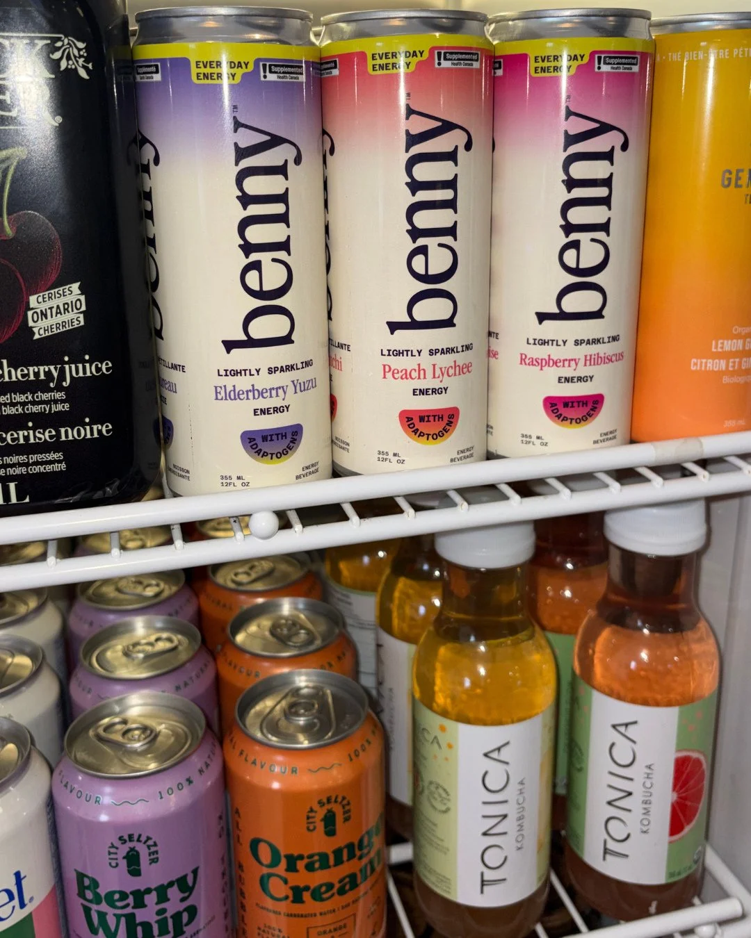 Our favourite way to get energy on the go @drinkbenny ⚡️⁠
⁠
#relishmuskoka #muskokalife #energydrinks