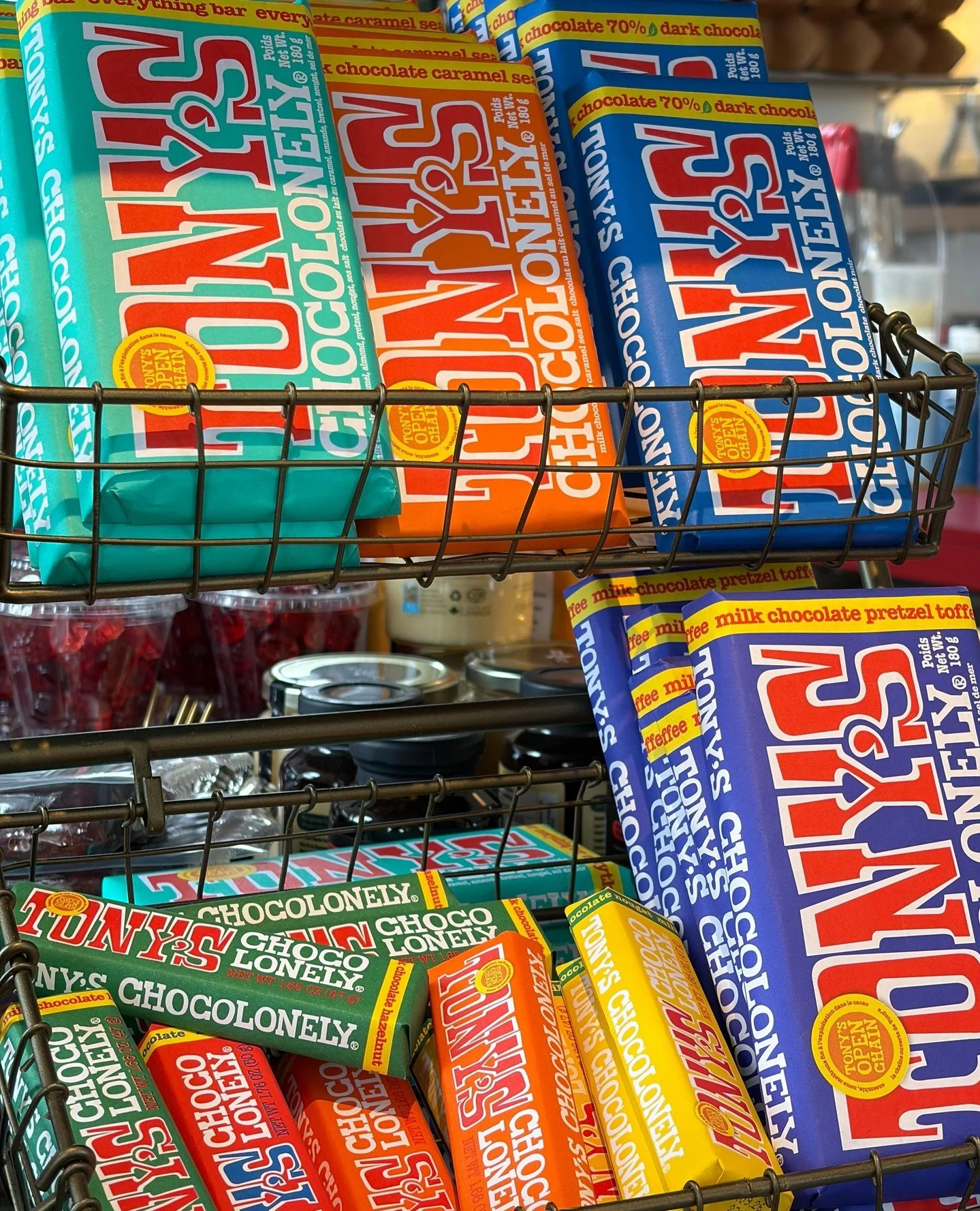 Chocolate that actually walks the walk. 🍫 Tony's Chocolonely is on a mission to make chocolate 100% slave-free, and they've built a whole brand around proving it's possible. Bold flavours, bold values, fully traceable beans.⁠
⁠
⁠
#relishmuskoka #mus