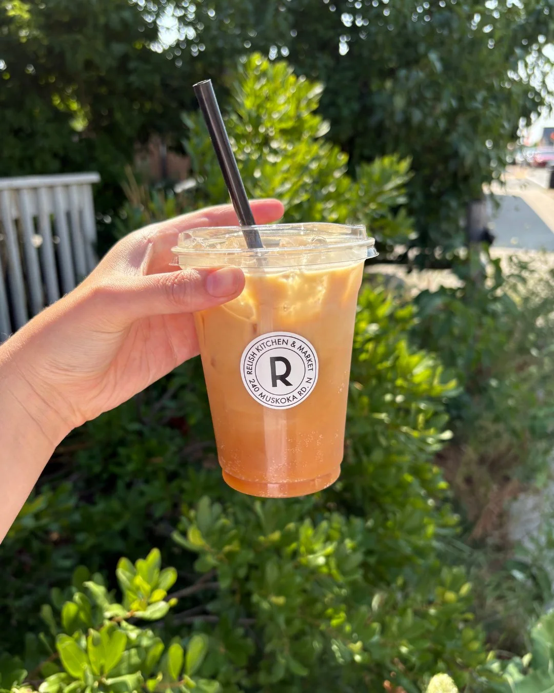 Spring, is that you? 🤩 Iced drink season is always our favourite. We can't wait for sunny days, iced coffee, and snacks on the patio.⁠
⁠
#relishmuskoka #muskokalife