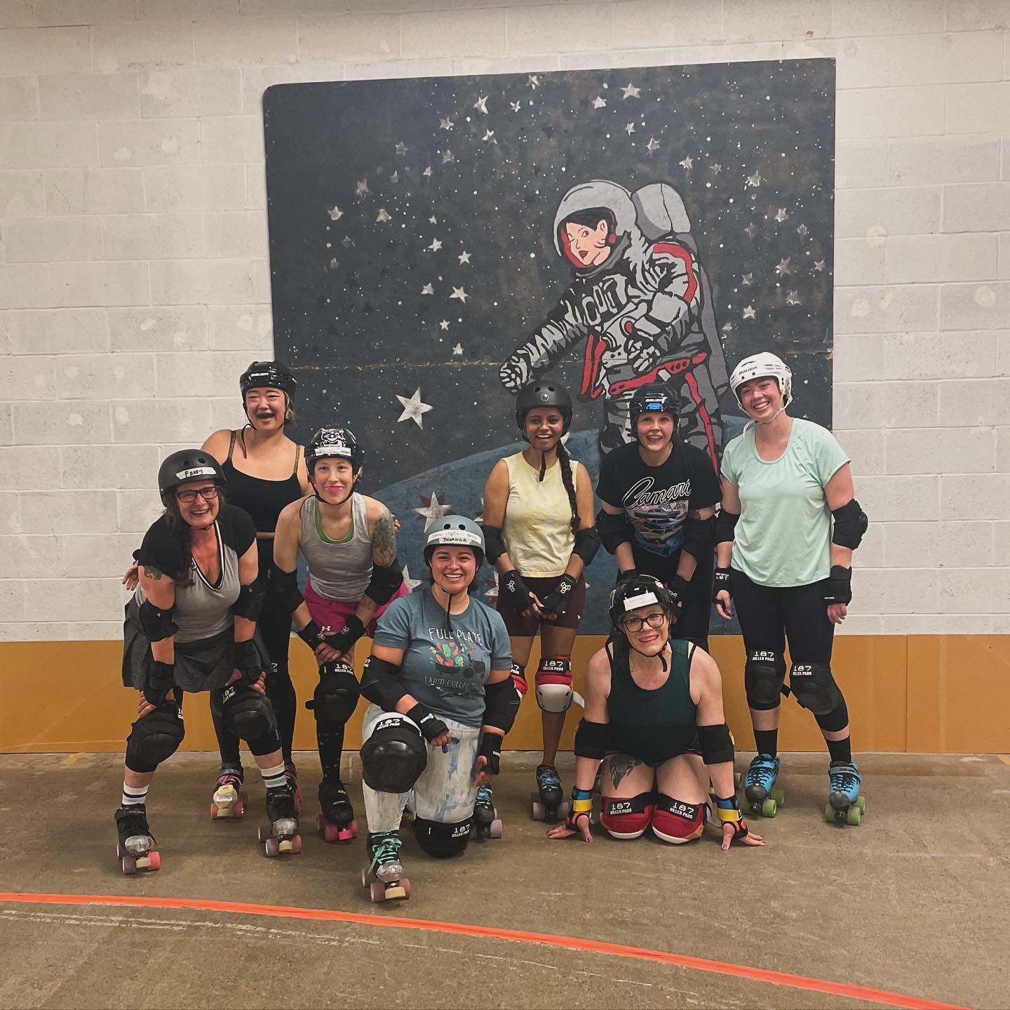 CONGRATS!!! All 8 of our Level 2 skaters passed their assessments! We are all so proud of your hard work and dedication! Now it&rsquo;s time for scrimmage 😎

#iwlr #ithacarollerderby #newskater #wftda #rollerderby #strongalthetes #strong #team #itha