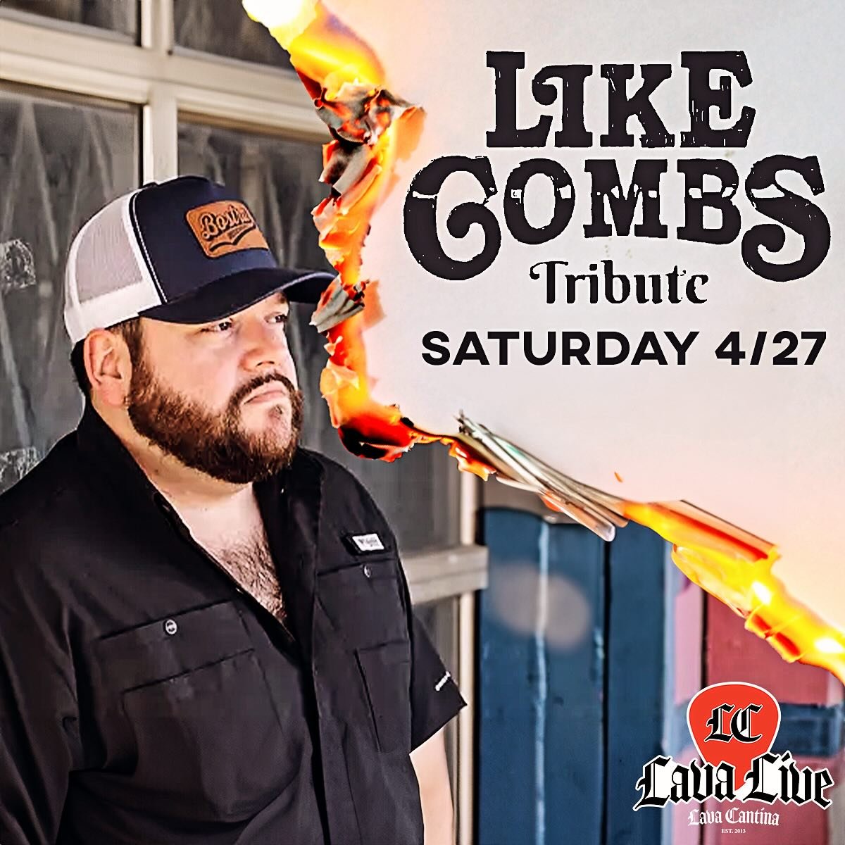 🚨 SATURDAY, APRIL 27TH @lavacantinatc 🚨

LIKE COMBS - Tribute to Luke Combs
🔥Lava Live at Lava Cantina
AGES: All Ages
Doors 6:30 PM | DJ Opener 8 PM
🎟️🎟️➡️ https://tinyurl.com/4pm7fnvc

💥💥💥💥💥

LATE NIGHT WITH DJ ART
💀Lava Cantina&rsquo;s V