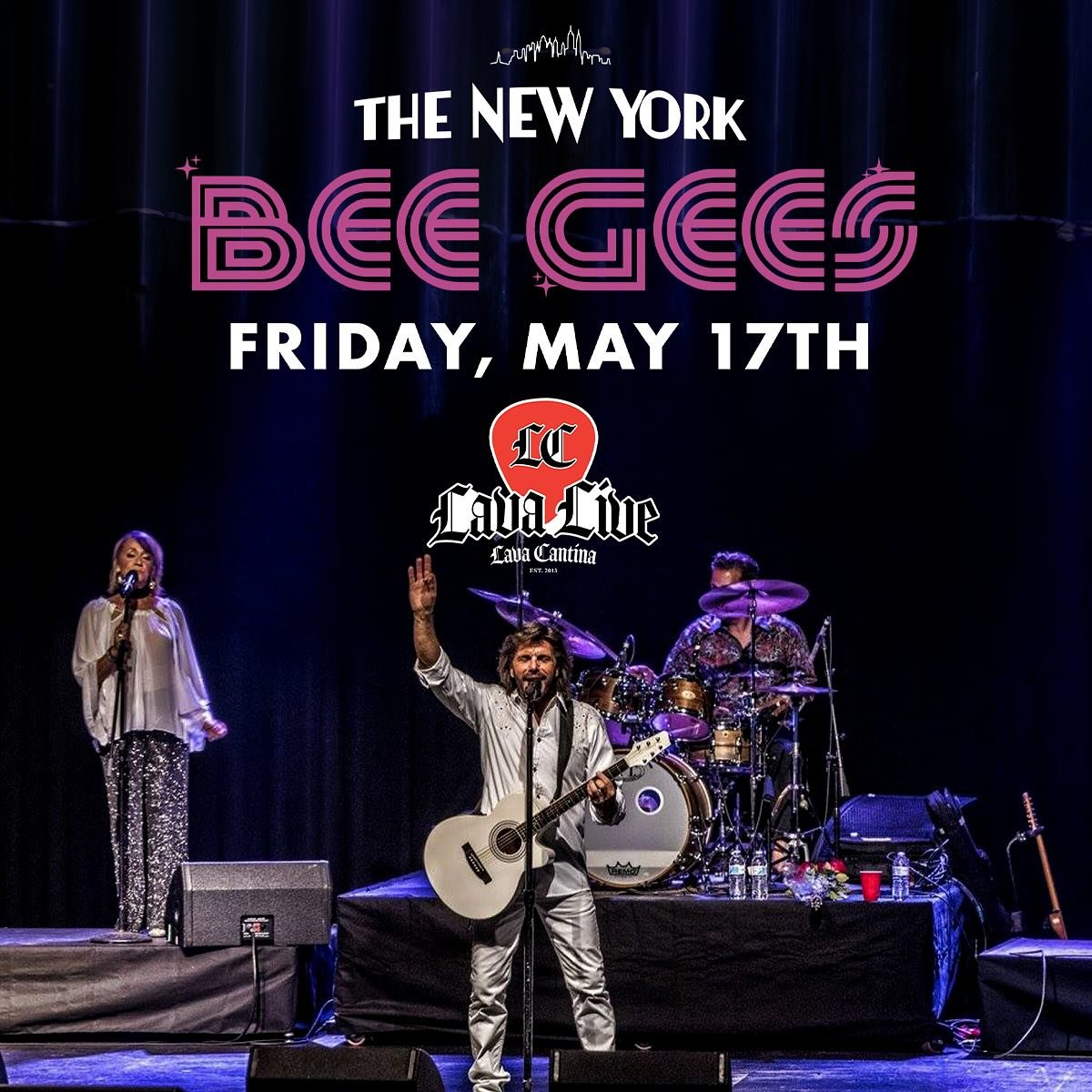 🚨 FRIDAY, MAY 17TH @lavacantinatc 🚨

🎟️🎟️➡️ LavaCantina.com ⬅️🎟️🎟️

THE NEW YORK BEE GEES
🔥Lava Live at Lava Cantina
AGEE: All Ages! 
Doors 6:30 PM | Opening DJ 8 PM

STAR WARS vs STAR TREK LIVE TRIVIA
💀Lava Cantina&rsquo;s Voodoo Lounge
AGES
